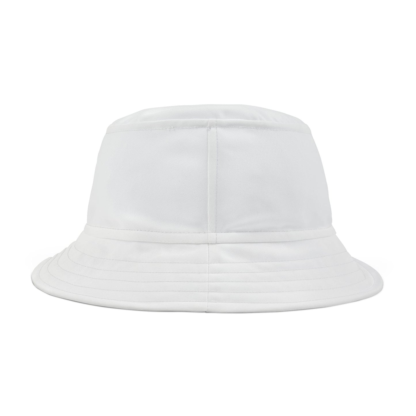 Trendy White Bucket Hat for Summer Fun
