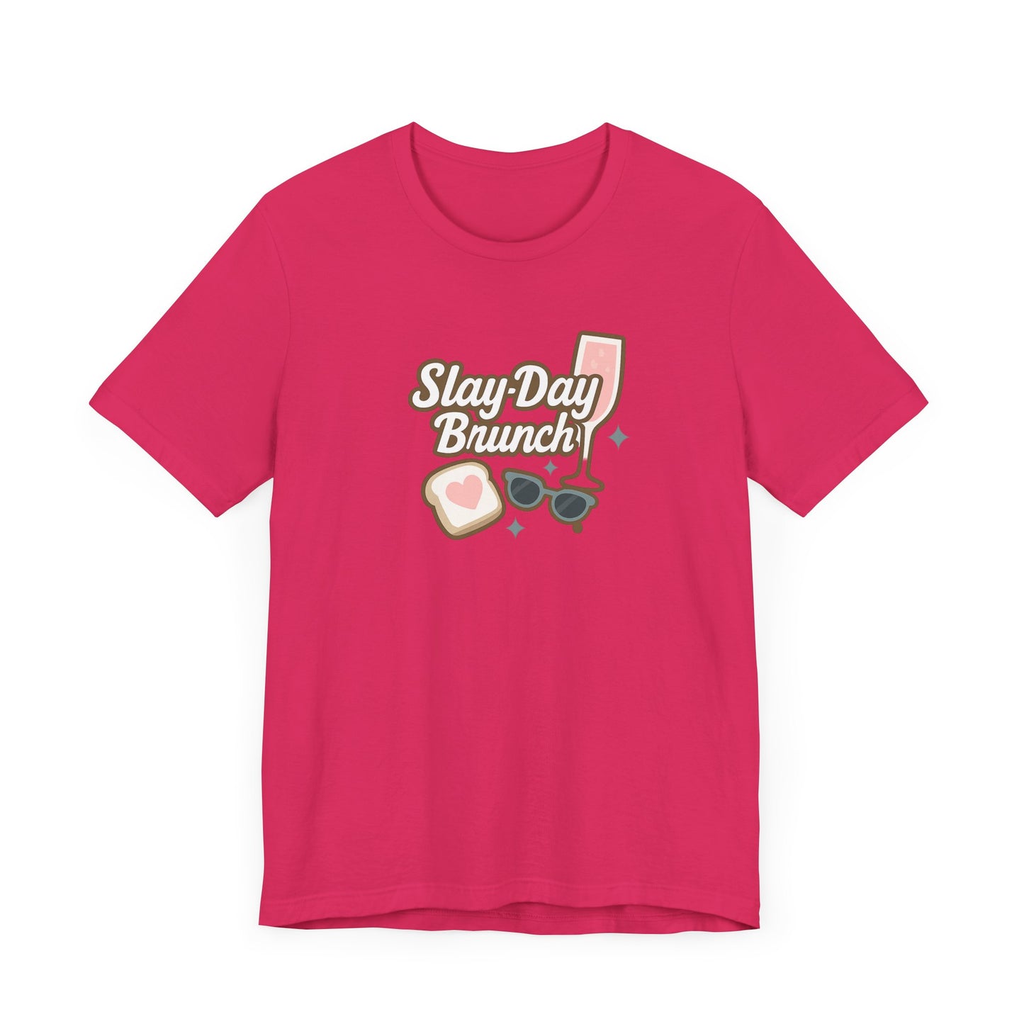 Slay-Day Brunch Unisex Tee - Fun & Stylish Short Sleeve Shirt for Brunch Lovers