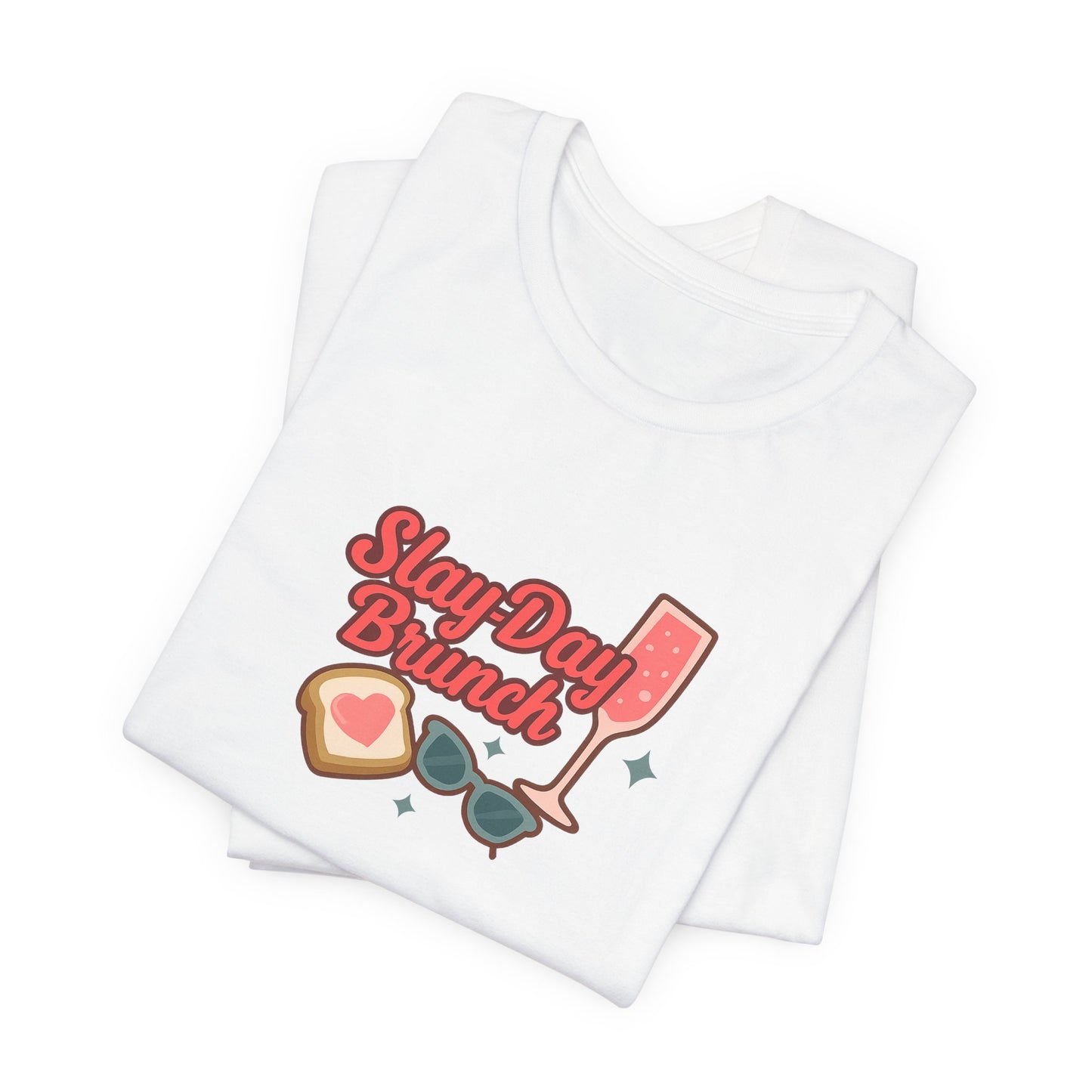 Slay-Day Brunch Unisex Tee - Fun & Stylish Short Sleeve Shirt for Brunch Lovers