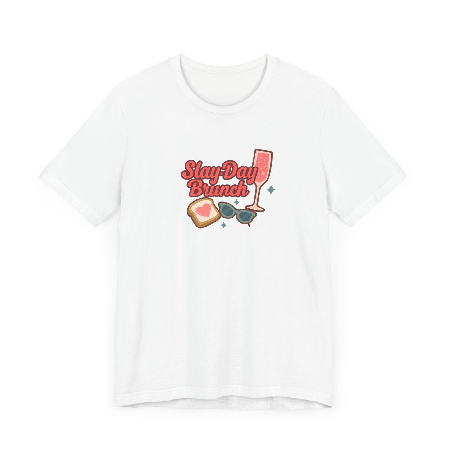 Slay-Day Brunch Unisex Tee - Fun & Stylish Short Sleeve Shirt for Brunch Lovers