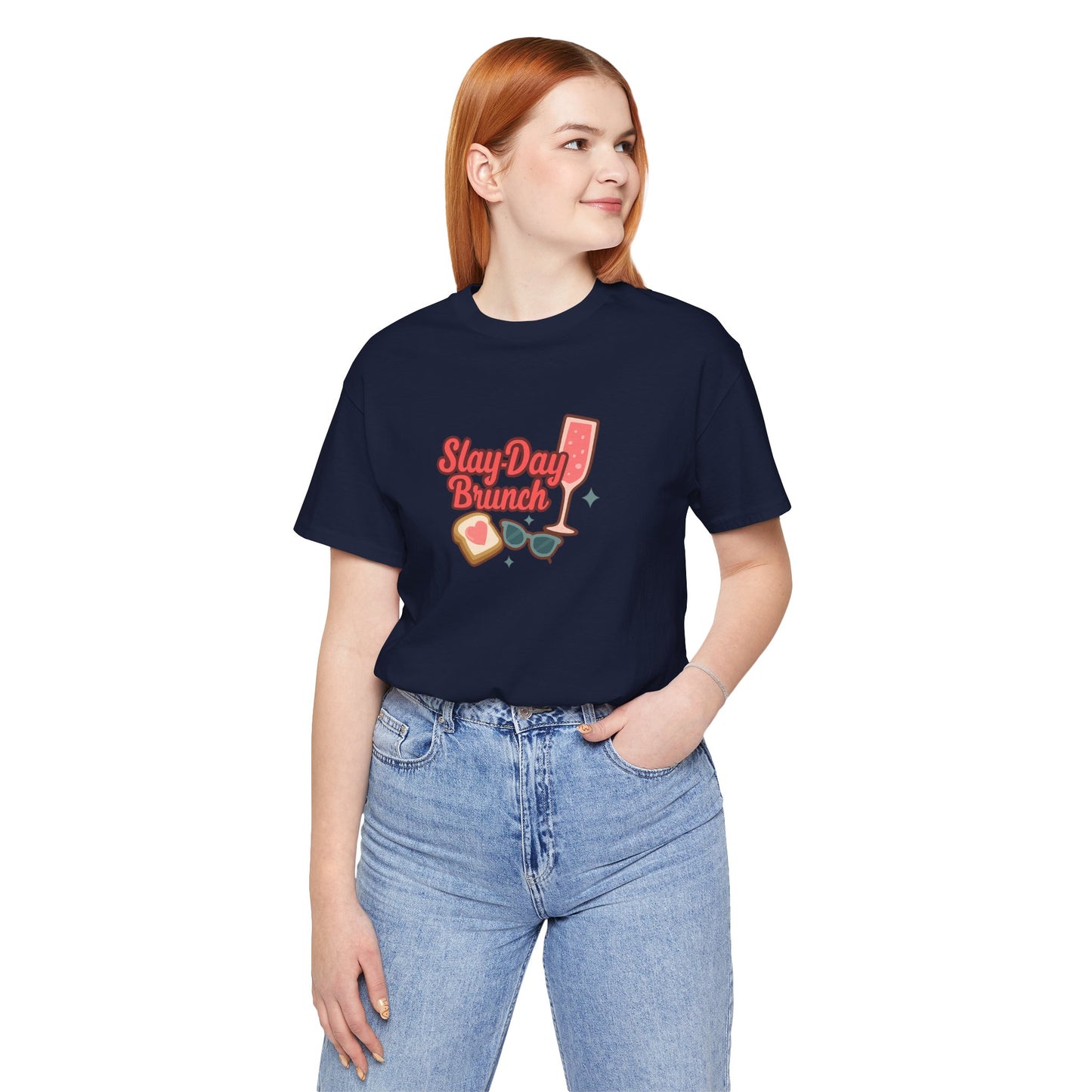 Slay-Day Brunch Unisex Tee - Fun & Stylish Short Sleeve Shirt for Brunch Lovers