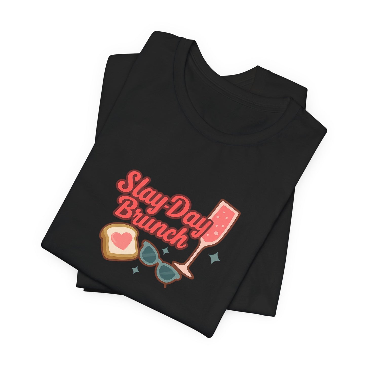Slay-Day Brunch Unisex Tee - Fun & Stylish Short Sleeve Shirt for Brunch Lovers