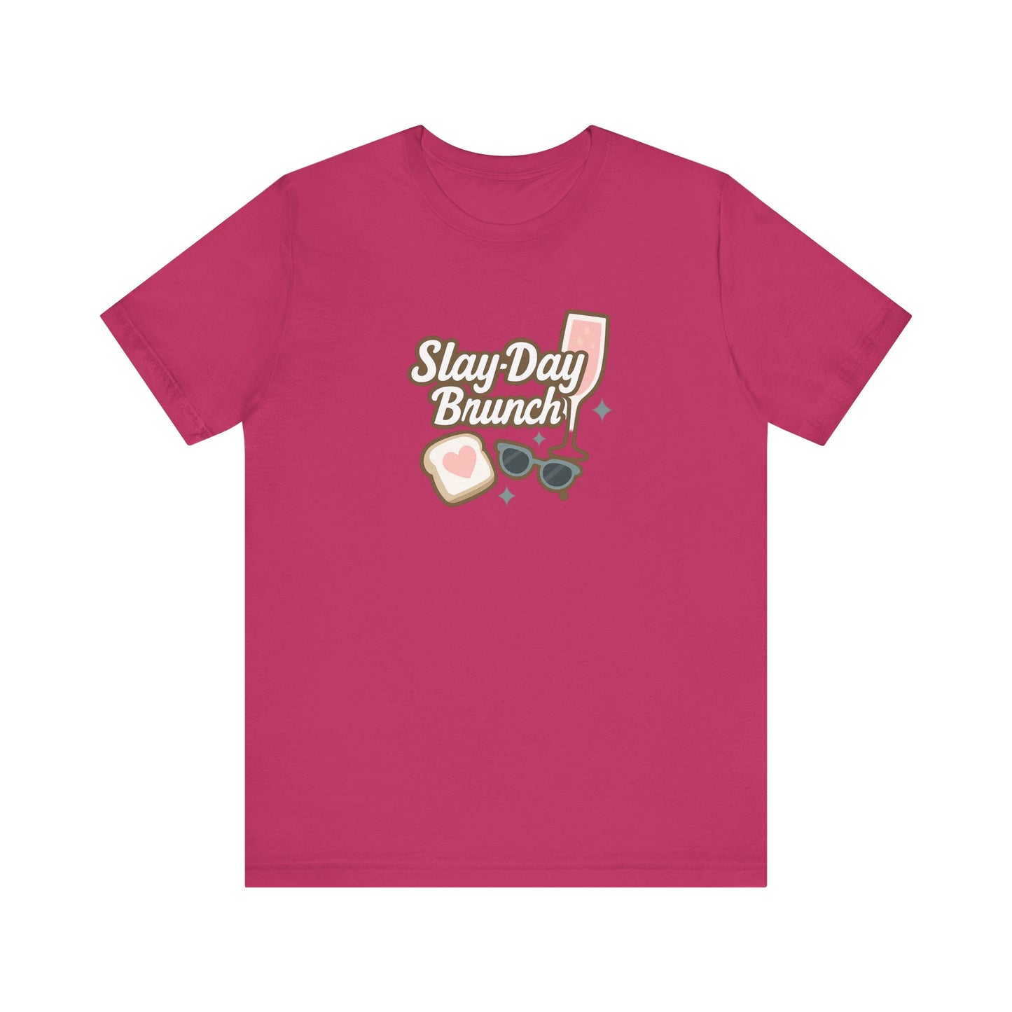 Slay-Day Brunch Unisex Tee - Fun & Stylish Short Sleeve Shirt for Brunch Lovers