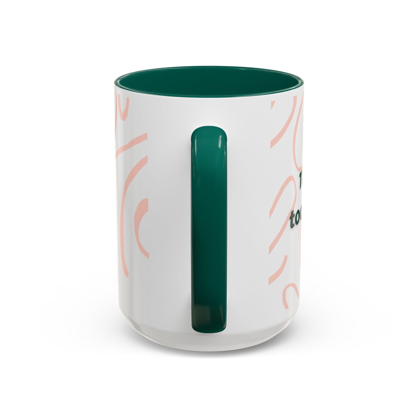 Colorful Motivational Mug - 'Lucky to Lose, Pretty to Worry' - Perfect Gift for Dreamers and Creatives
