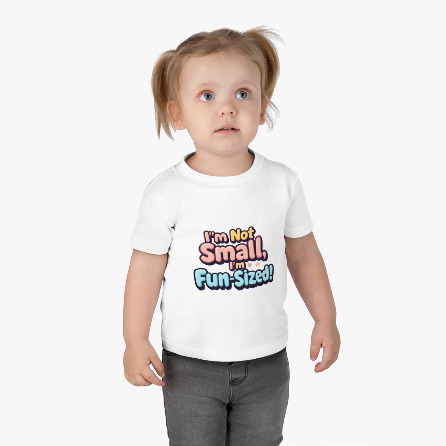 Playful T-Shirt for Little Personalities || Comfy Cotton Tee with Witty Message || Kids' Fashion: Small but Mighty - Perfect for Playtime and Gifts!