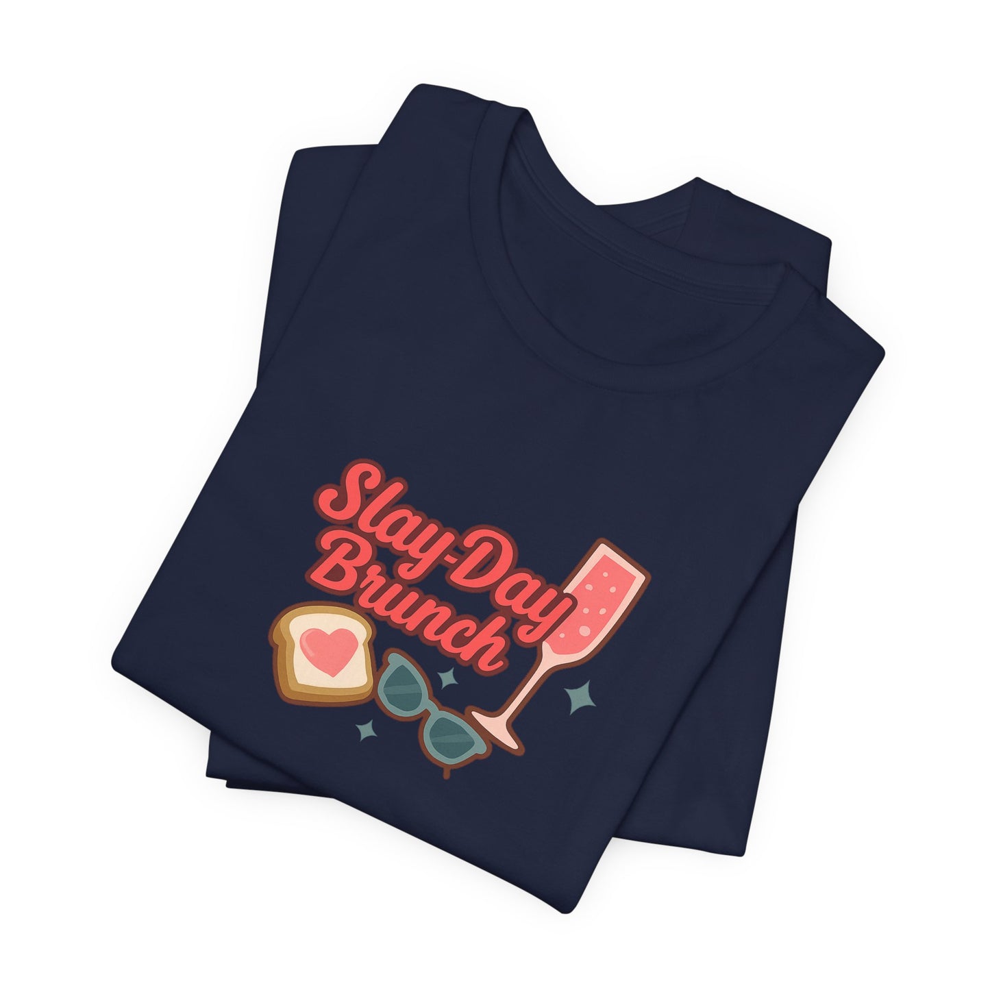 Slay-Day Brunch Unisex Tee - Fun & Stylish Short Sleeve Shirt for Brunch Lovers