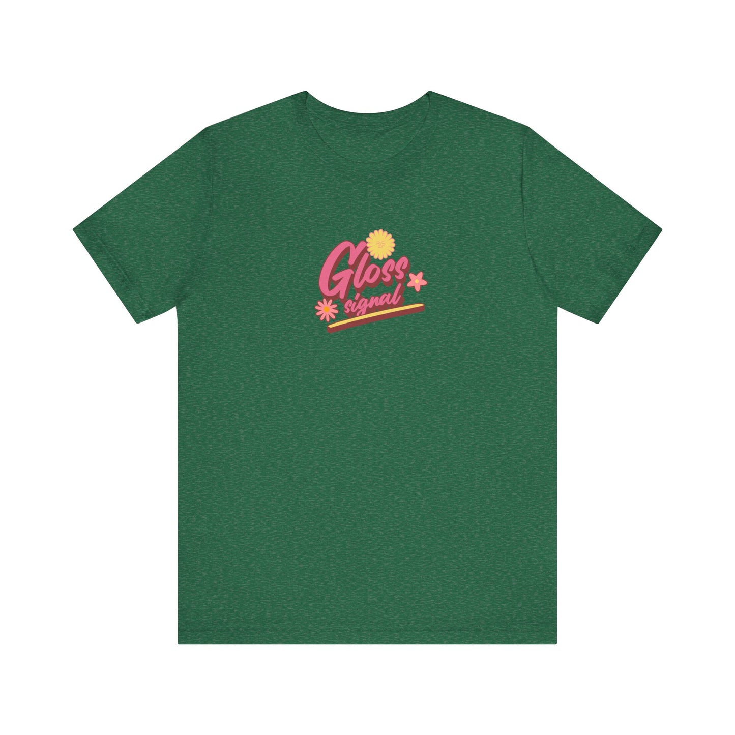 Blooming Floral Unisex Tee - Positive Vibes T-Shirt for Growth and Self-Care