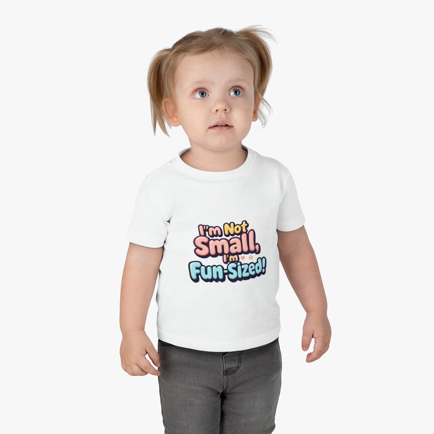 Playful T-Shirt for Little Personalities || Comfy Cotton Tee with Witty Message || Kids' Fashion: Small but Mighty - Perfect for Playtime and Gifts!