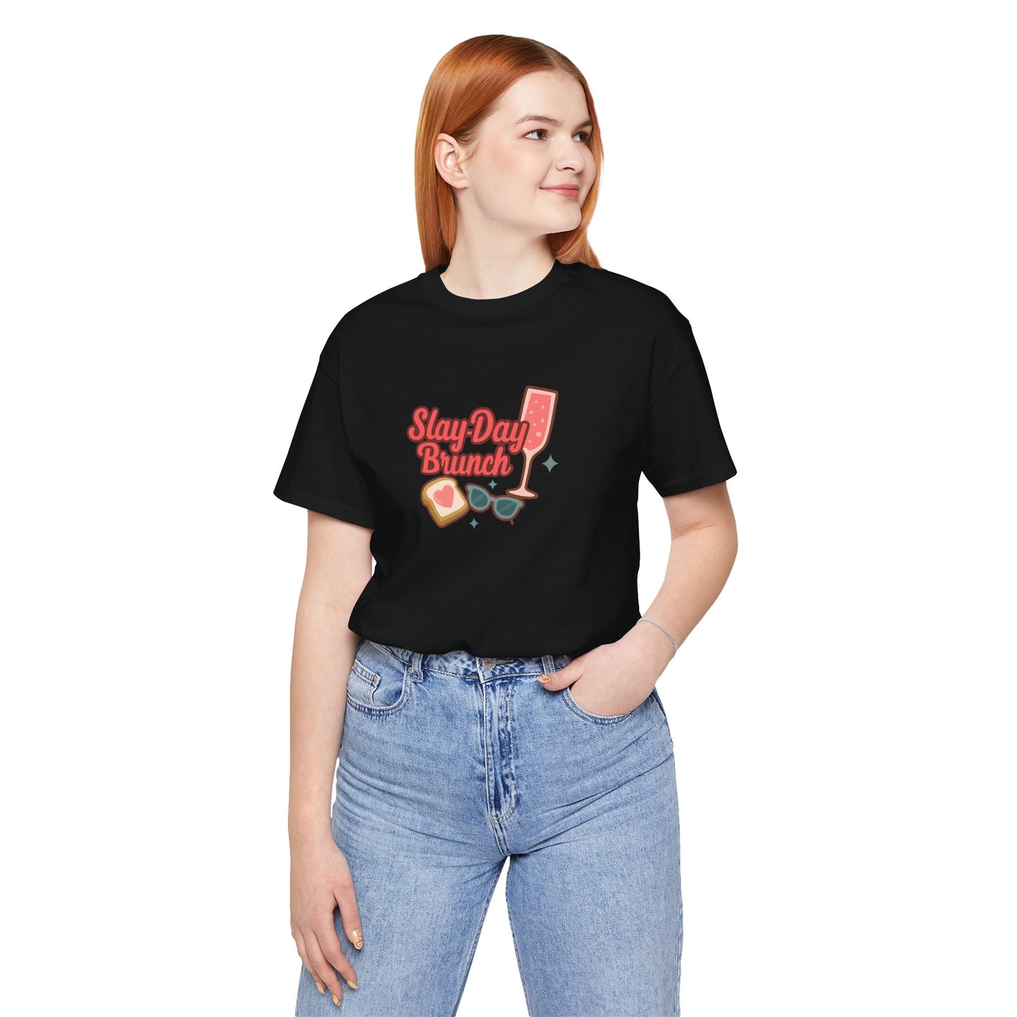 Slay-Day Brunch Unisex Tee - Fun & Stylish Short Sleeve Shirt for Brunch Lovers