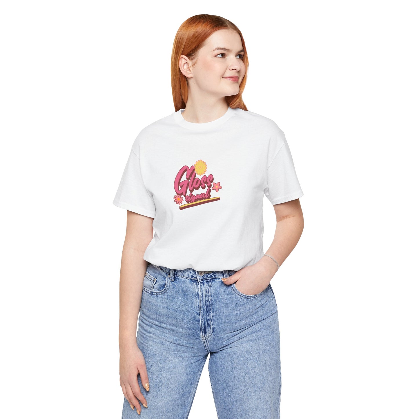 Blooming Floral Unisex Tee - Positive Vibes T-Shirt for Growth and Self-Care