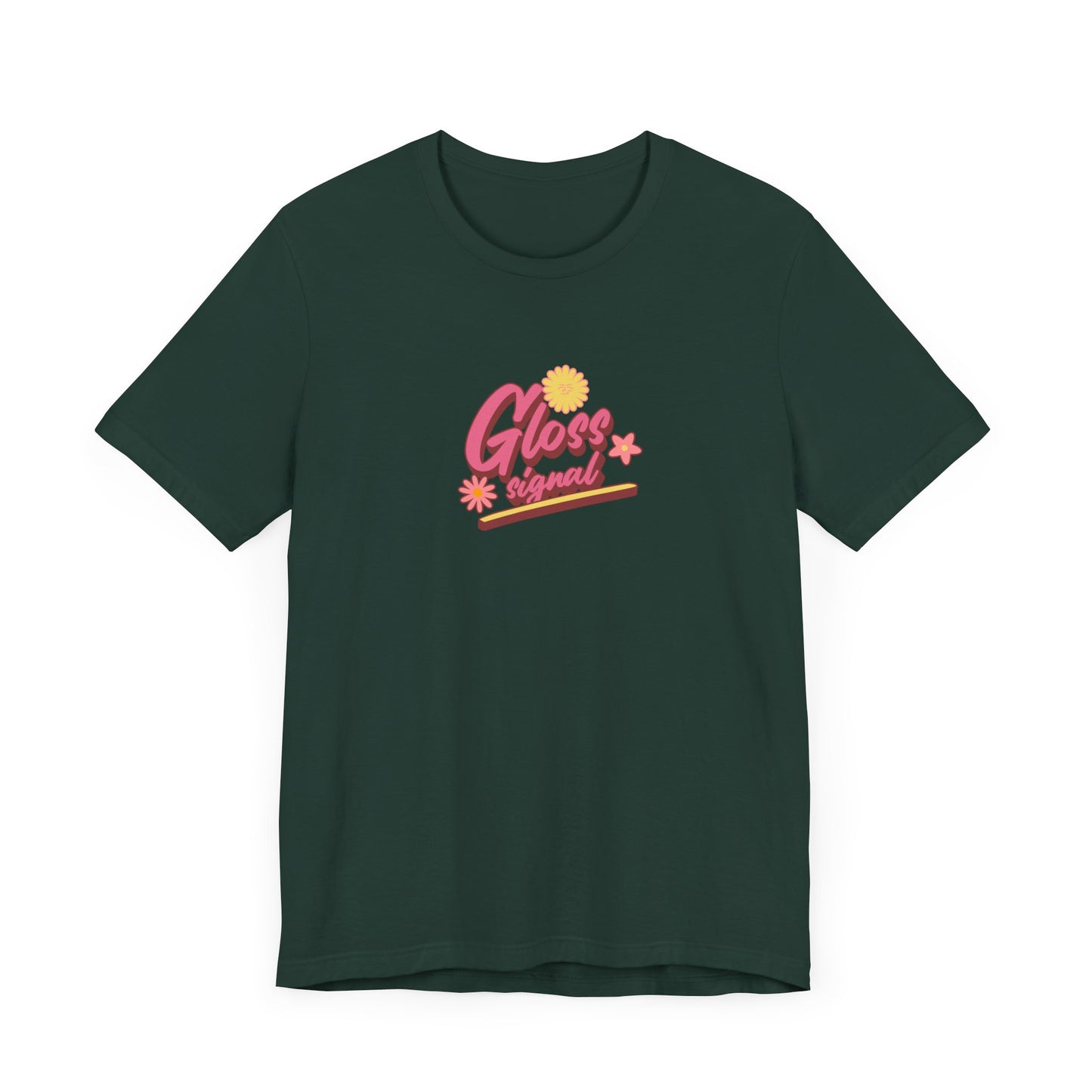 Blooming Floral Unisex Tee - Positive Vibes T-Shirt for Growth and Self-Care