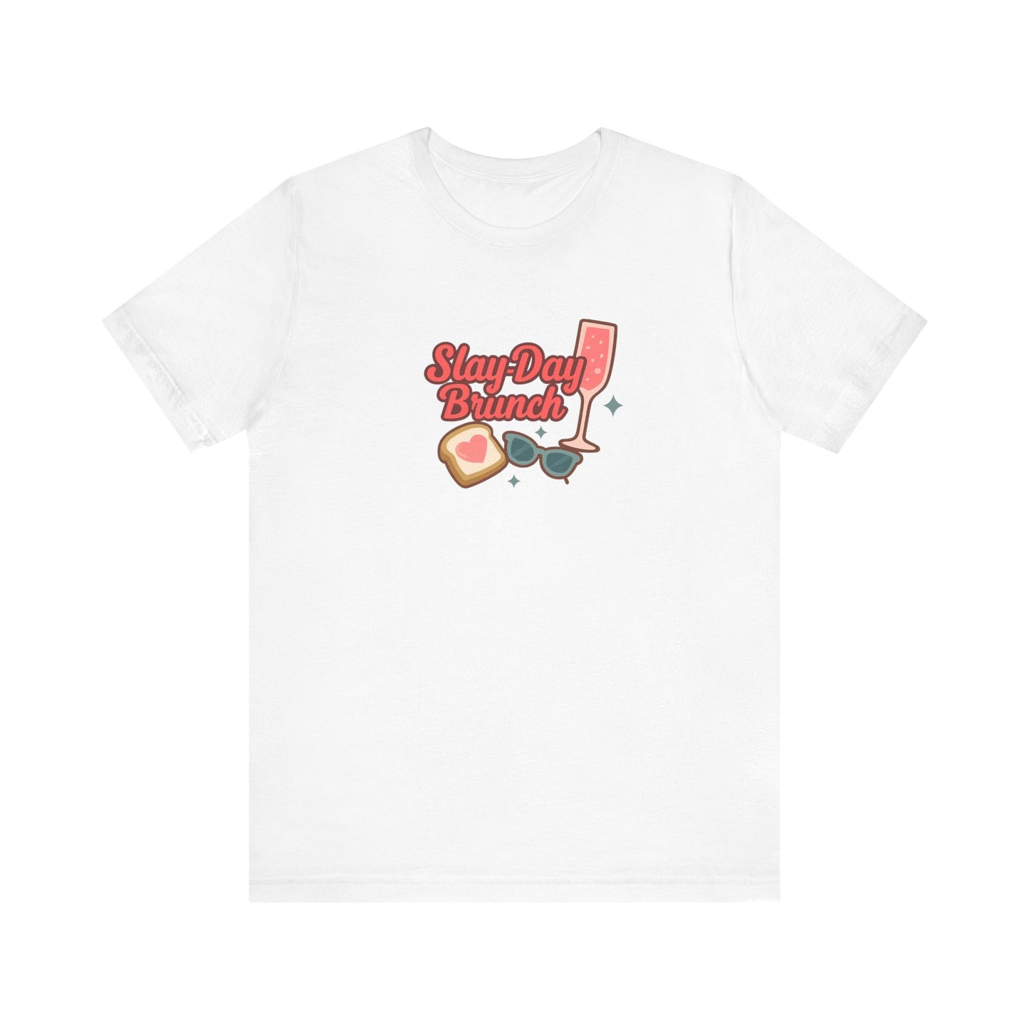 Slay-Day Brunch Unisex Tee - Fun & Stylish Short Sleeve Shirt for Brunch Lovers