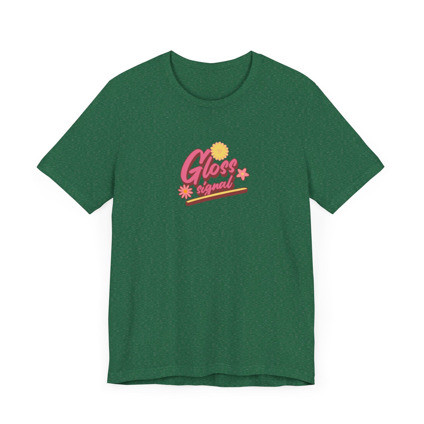 Blooming Floral Unisex Tee - Positive Vibes T-Shirt for Growth and Self-Care