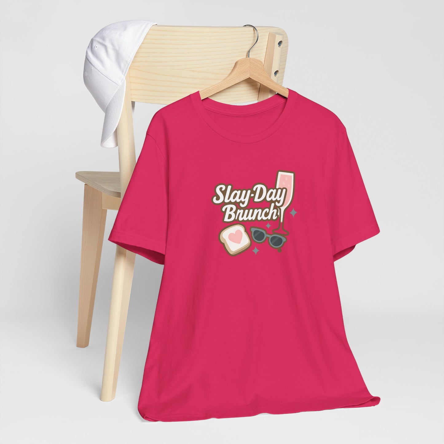 Slay-Day Brunch Unisex Tee - Fun & Stylish Short Sleeve Shirt for Brunch Lovers