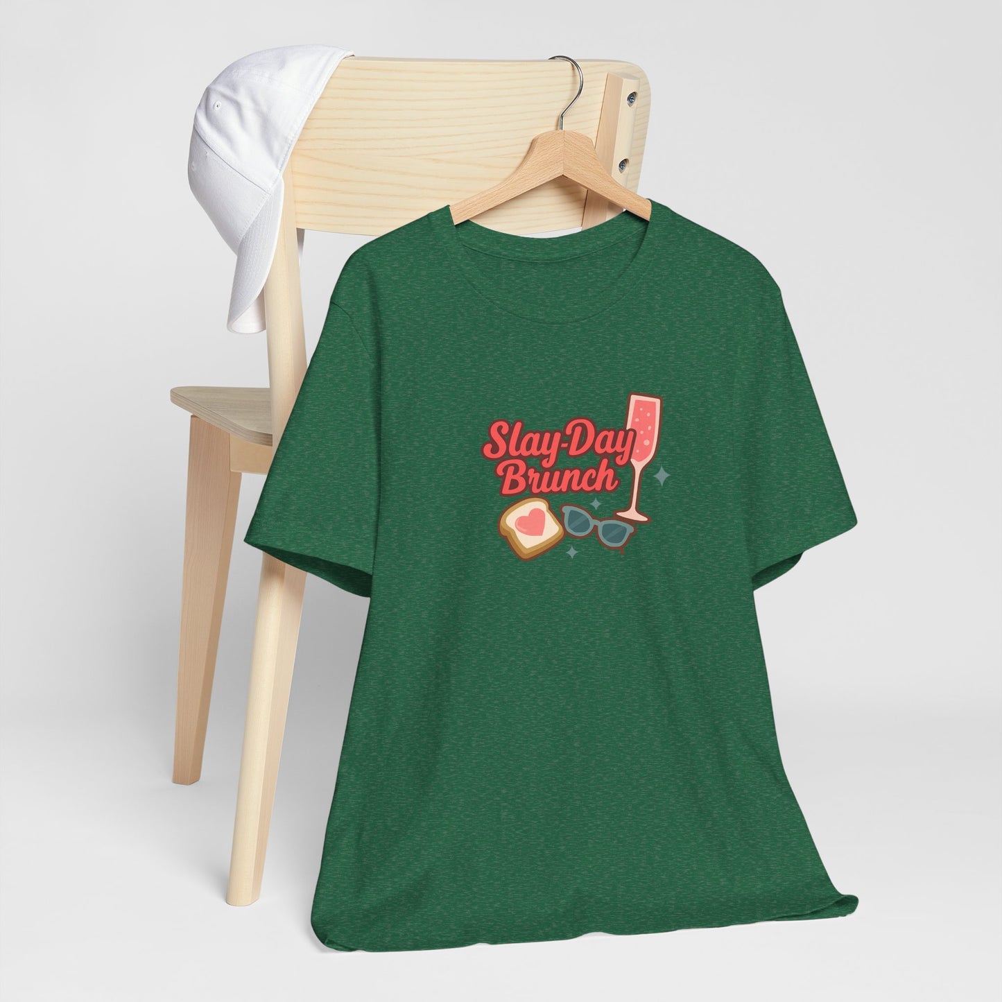 Slay-Day Brunch Unisex Tee - Fun & Stylish Short Sleeve Shirt for Brunch Lovers