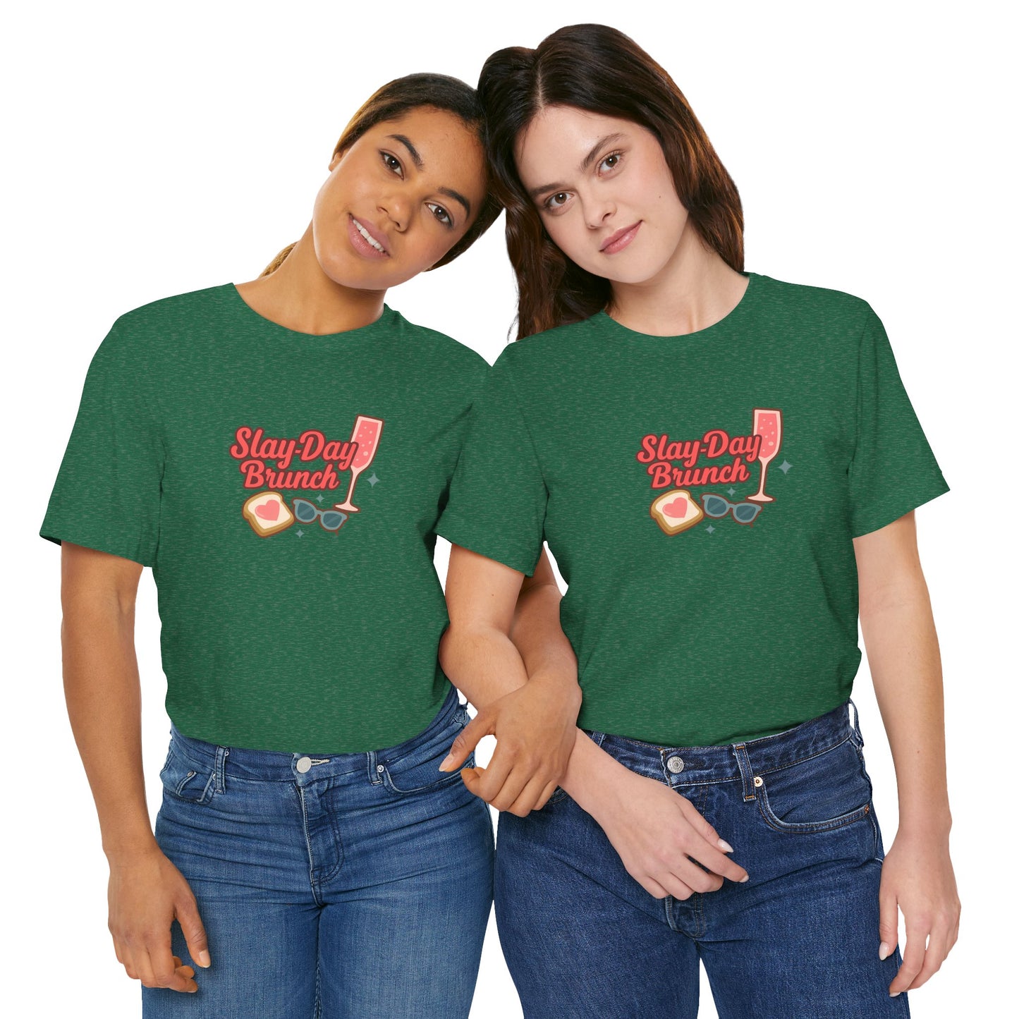 Slay-Day Brunch Unisex Tee - Fun & Stylish Short Sleeve Shirt for Brunch Lovers