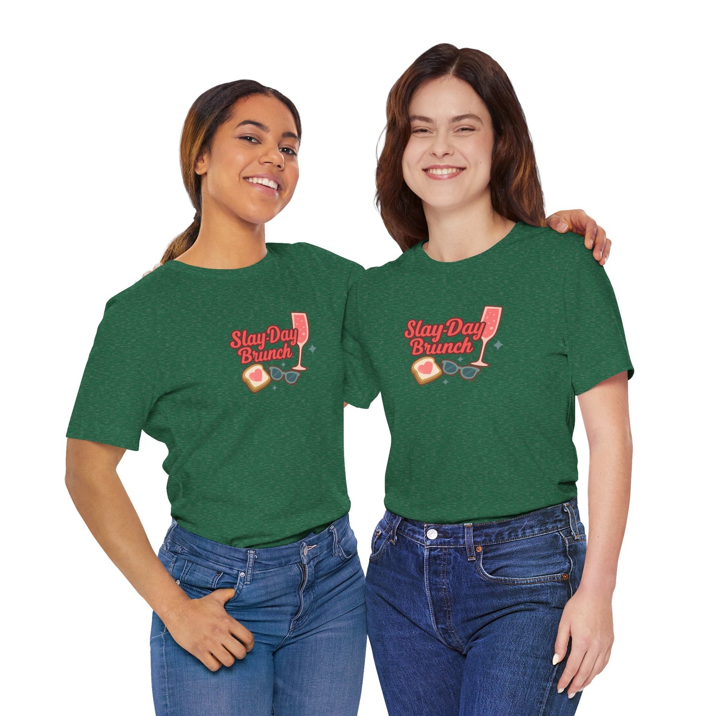 Slay-Day Brunch Unisex Tee - Fun & Stylish Short Sleeve Shirt for Brunch Lovers