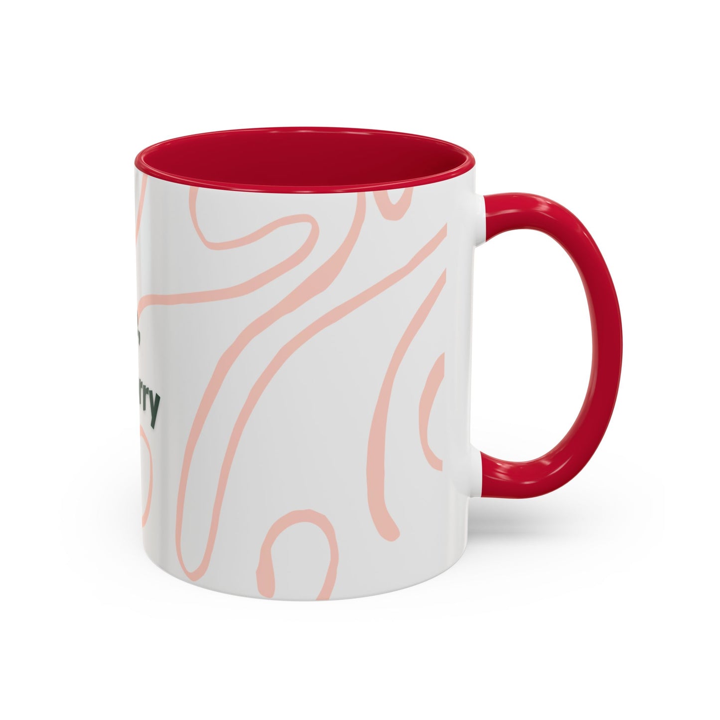 Colorful Motivational Mug - 'Lucky to Lose, Pretty to Worry' - Perfect Gift for Dreamers and Creatives