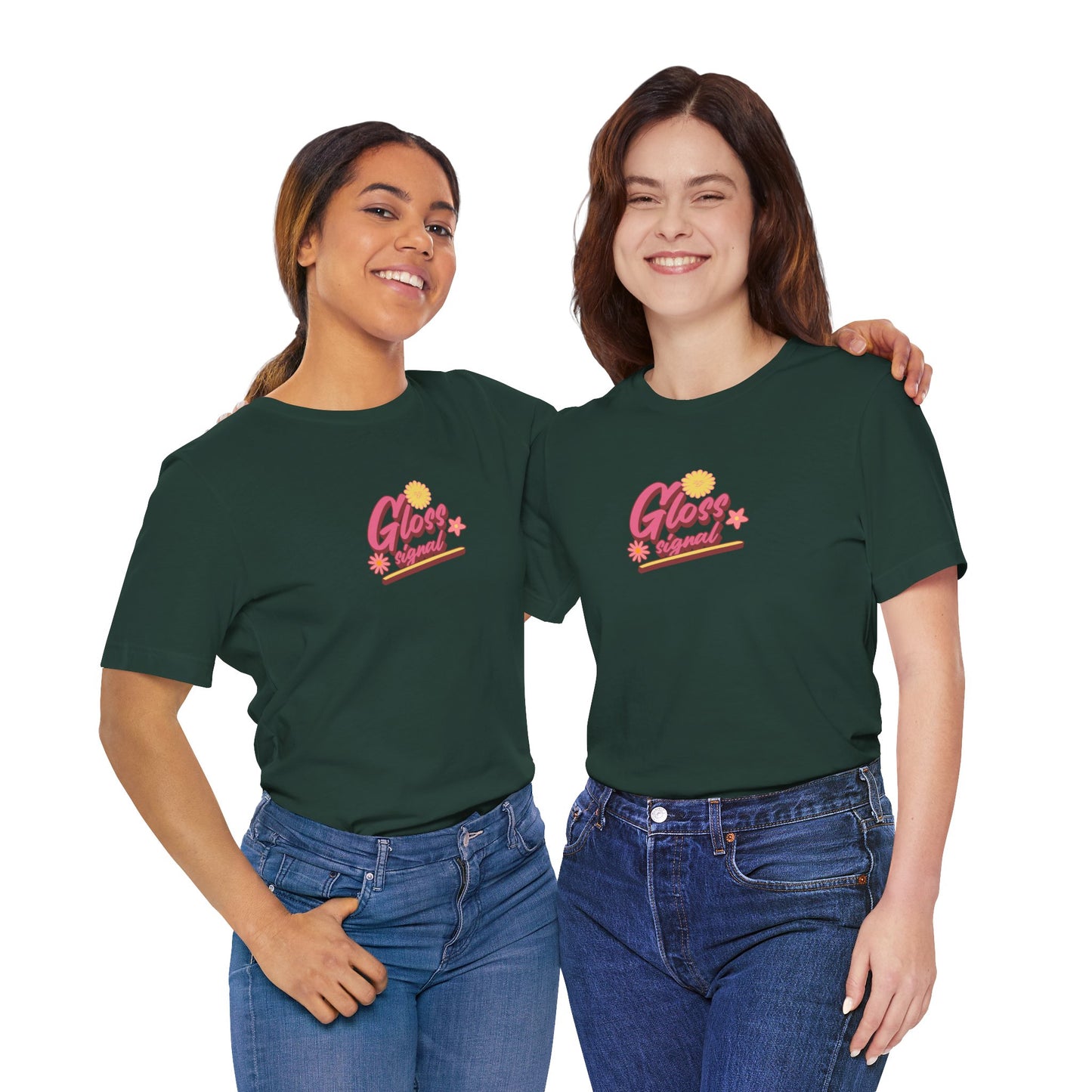 Blooming Floral Unisex Tee - Positive Vibes T-Shirt for Growth and Self-Care