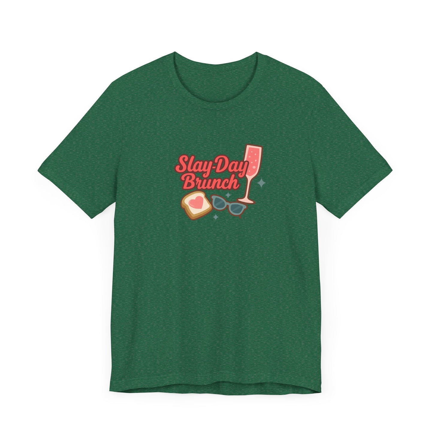 Slay-Day Brunch Unisex Tee - Fun & Stylish Short Sleeve Shirt for Brunch Lovers