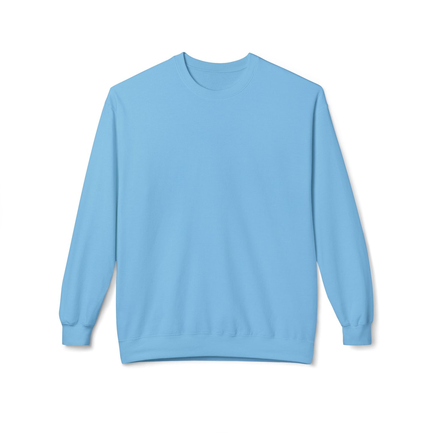 Unisex Softstyle Fleece Crewneck Sweatshirt - "Let's Floathrough the Good Days"