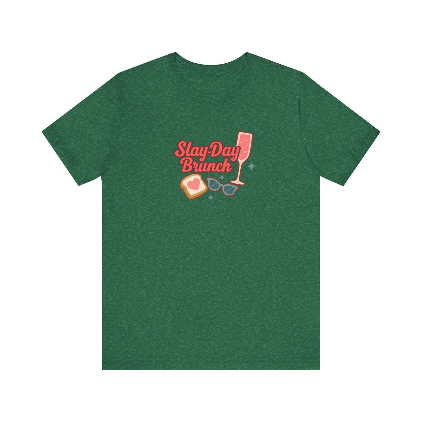 Slay-Day Brunch Unisex Tee - Fun & Stylish Short Sleeve Shirt for Brunch Lovers
