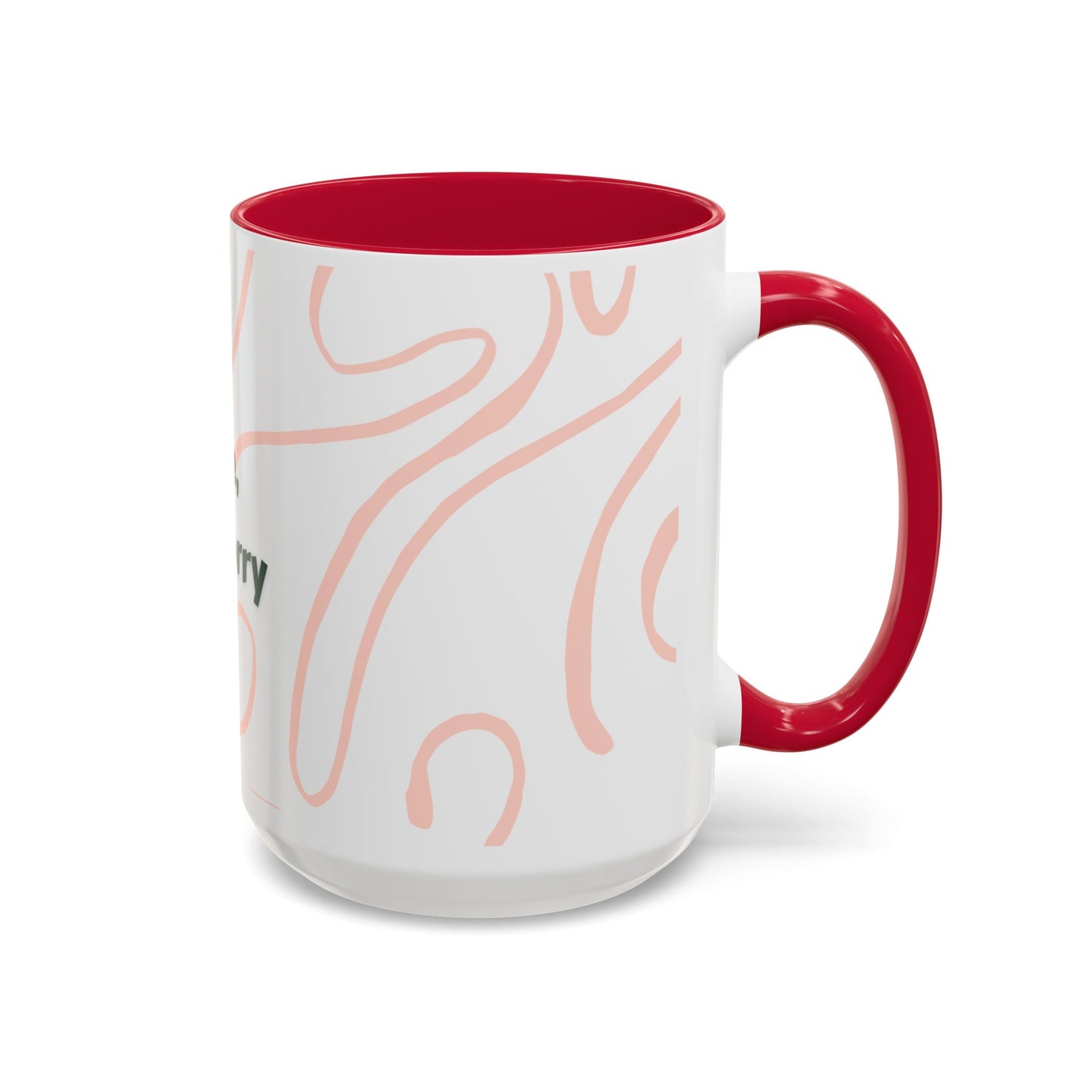 Colorful Motivational Mug - 'Lucky to Lose, Pretty to Worry' - Perfect Gift for Dreamers and Creatives