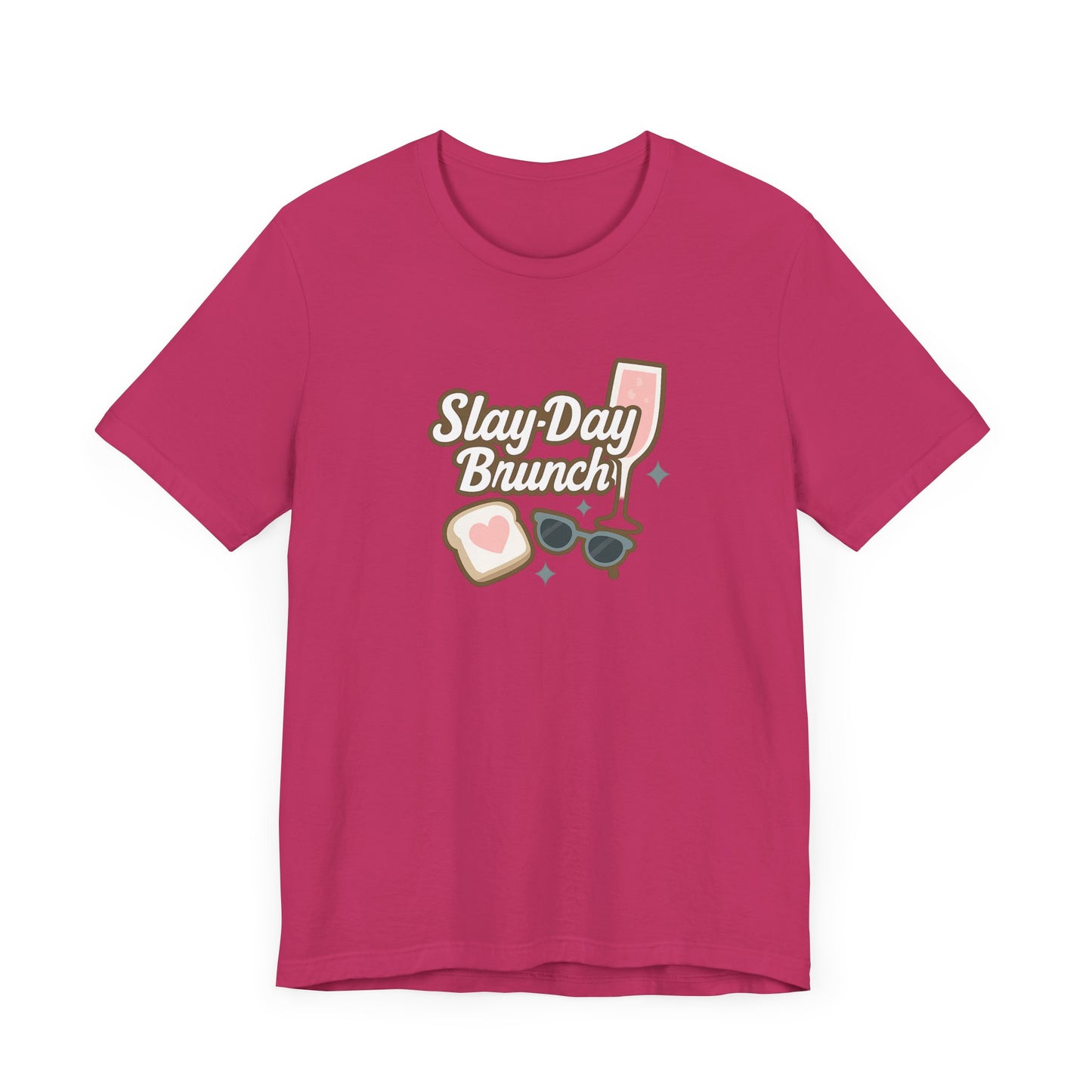 Slay-Day Brunch Unisex Tee - Fun & Stylish Short Sleeve Shirt for Brunch Lovers