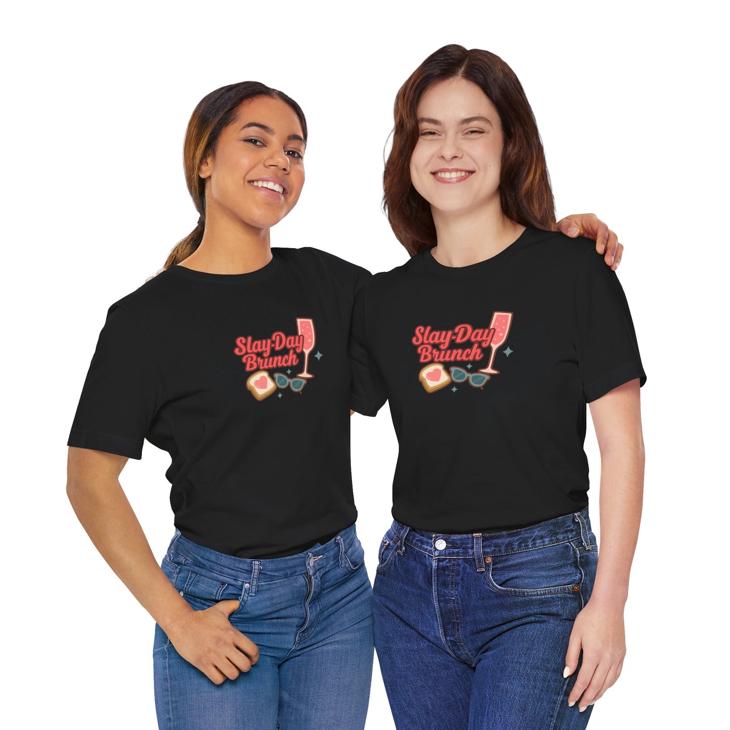 Slay-Day Brunch Unisex Tee - Fun & Stylish Short Sleeve Shirt for Brunch Lovers