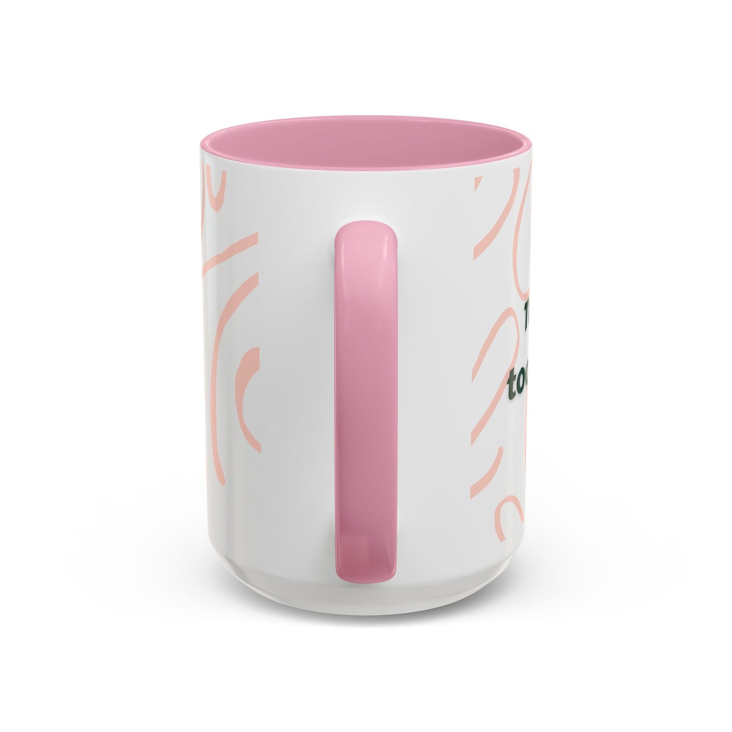 Colorful Motivational Mug - 'Lucky to Lose, Pretty to Worry' - Perfect Gift for Dreamers and Creatives