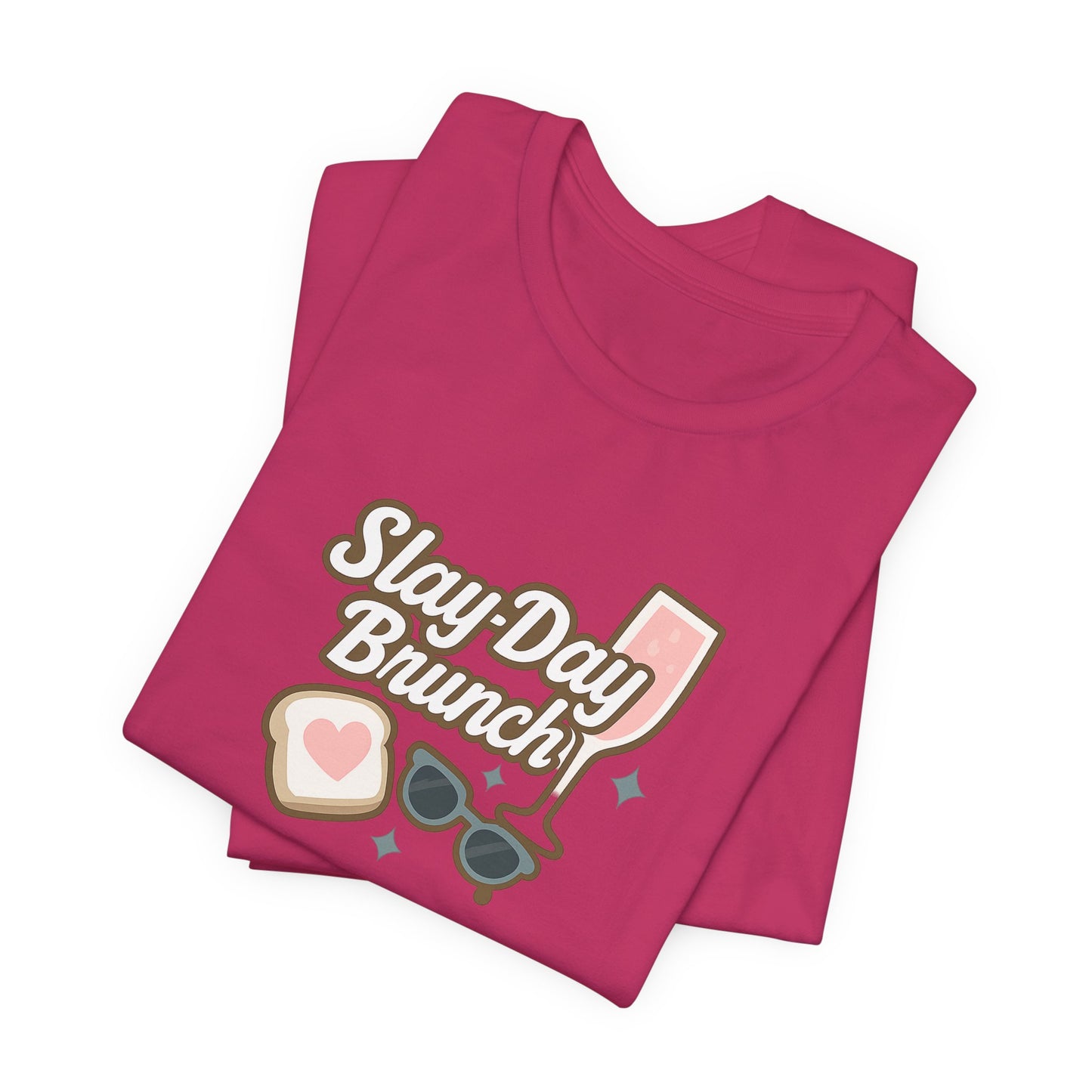 Slay-Day Brunch Unisex Tee - Fun & Stylish Short Sleeve Shirt for Brunch Lovers