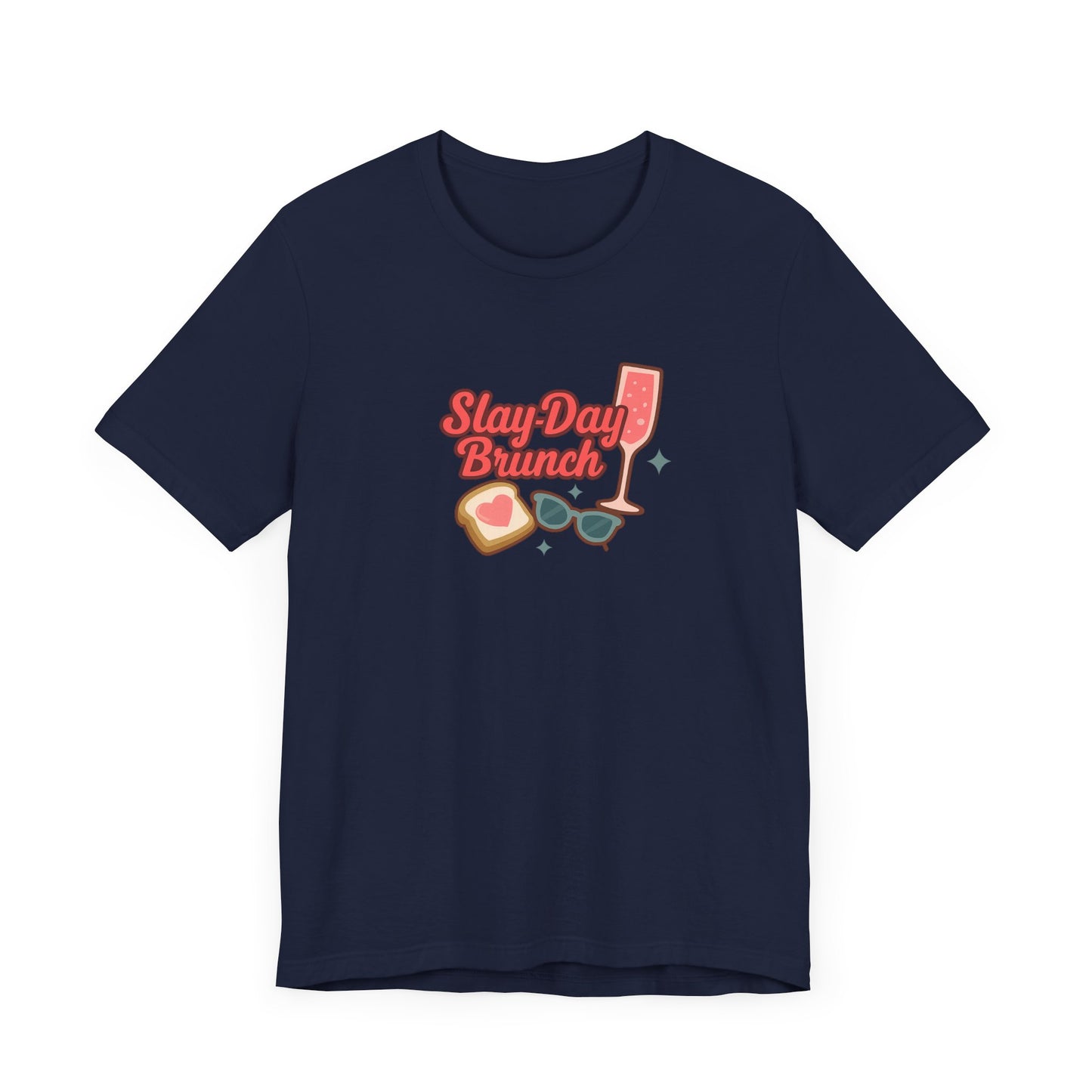 Slay-Day Brunch Unisex Tee - Fun & Stylish Short Sleeve Shirt for Brunch Lovers