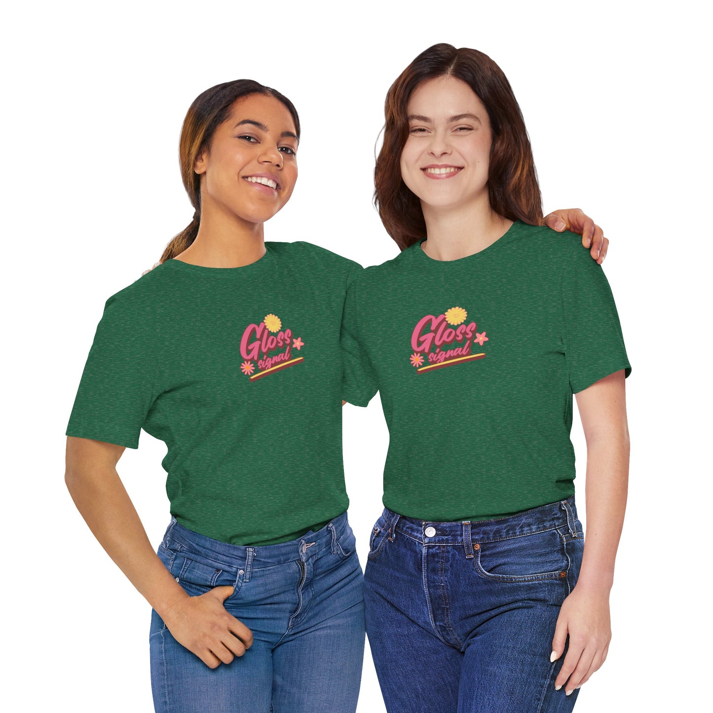 Blooming Floral Unisex Tee - Positive Vibes T-Shirt for Growth and Self-Care