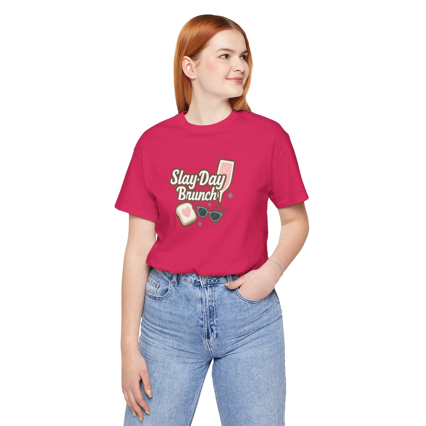 Slay-Day Brunch Unisex Tee - Fun & Stylish Short Sleeve Shirt for Brunch Lovers