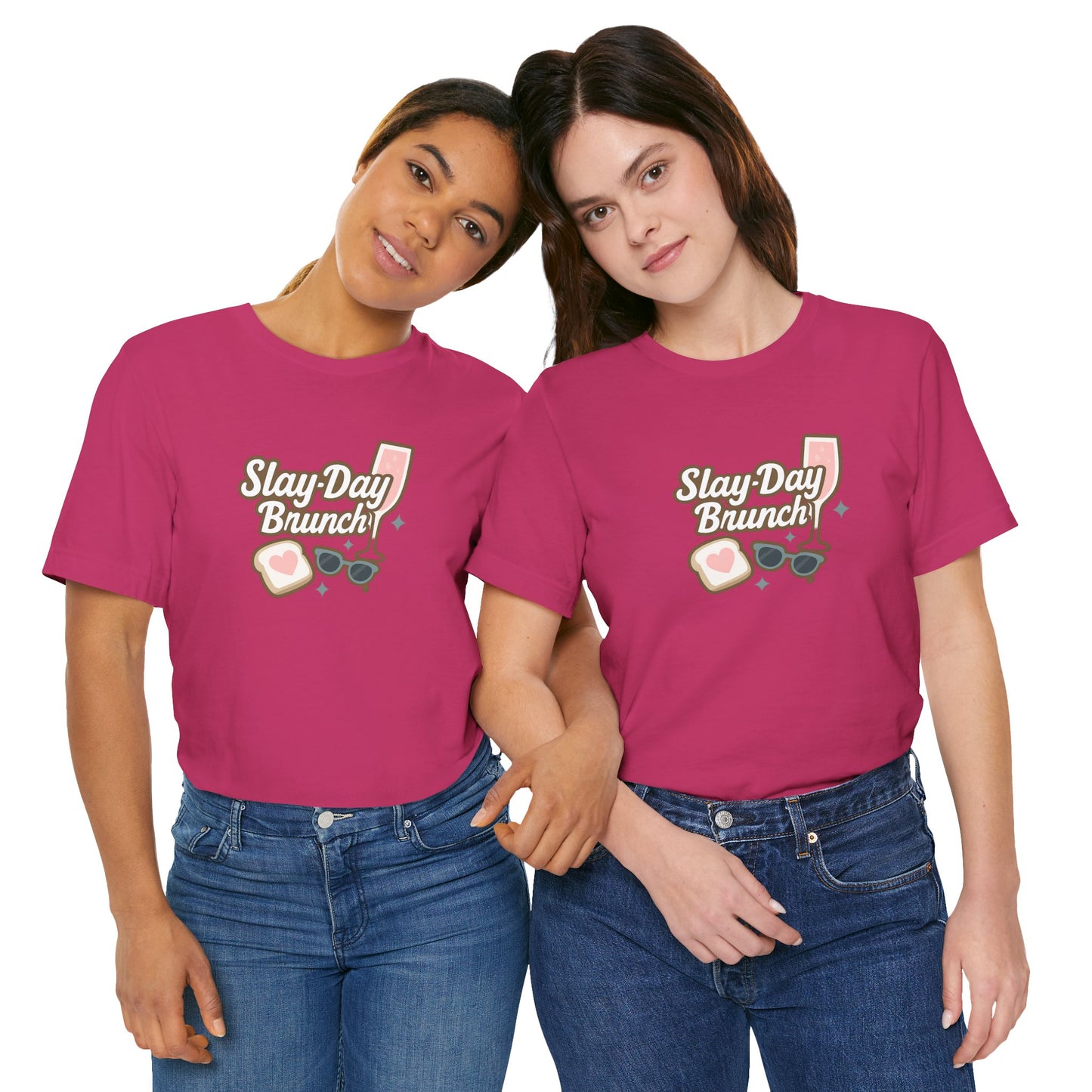 Slay-Day Brunch Unisex Tee - Fun & Stylish Short Sleeve Shirt for Brunch Lovers