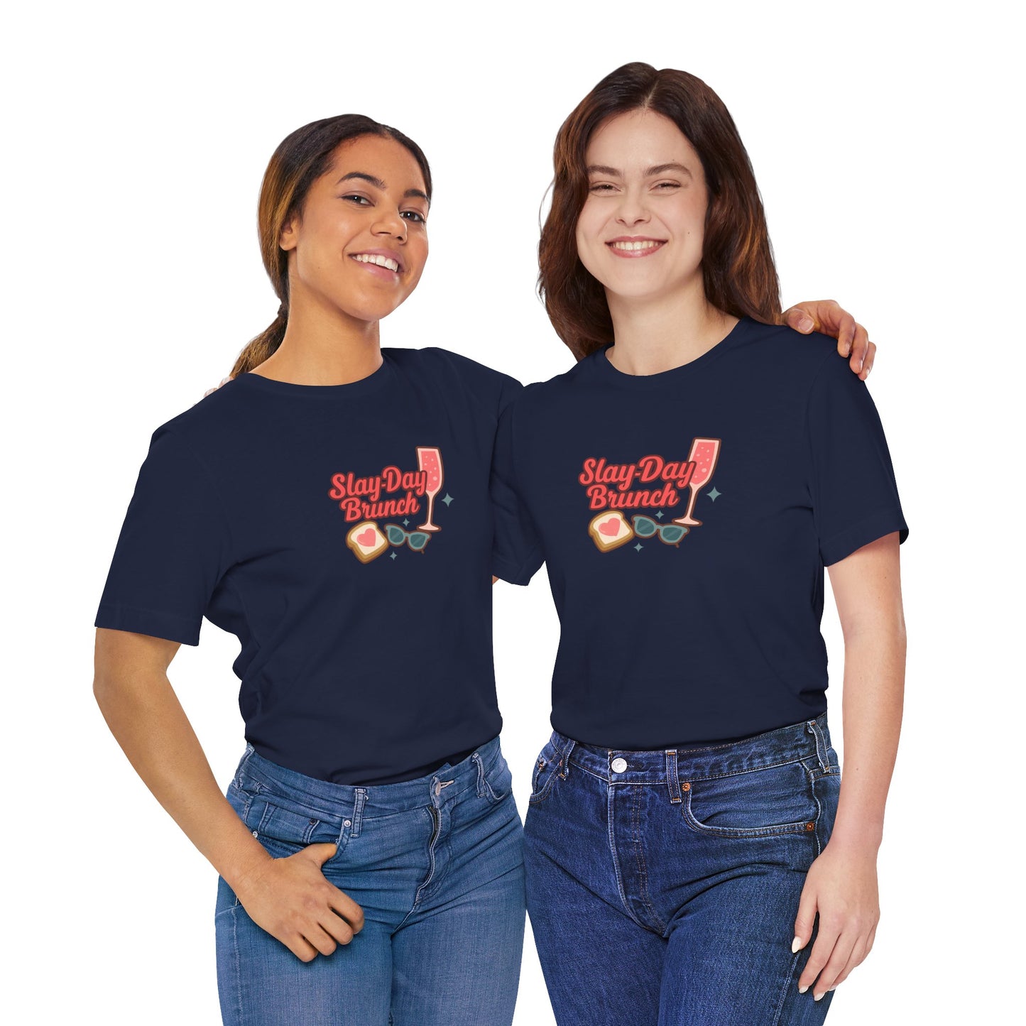 Slay-Day Brunch Unisex Tee - Fun & Stylish Short Sleeve Shirt for Brunch Lovers