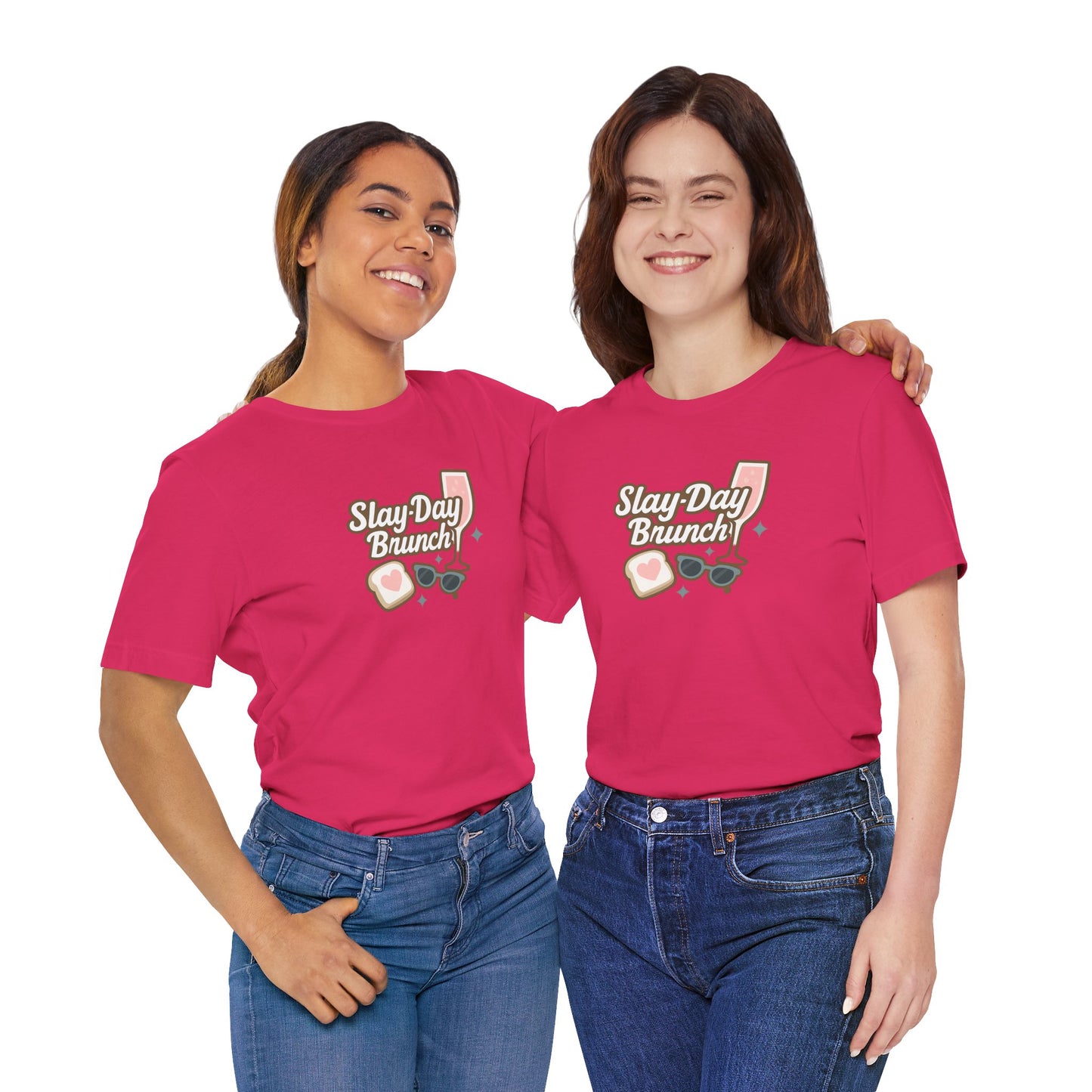 Slay-Day Brunch Unisex Tee - Fun & Stylish Short Sleeve Shirt for Brunch Lovers