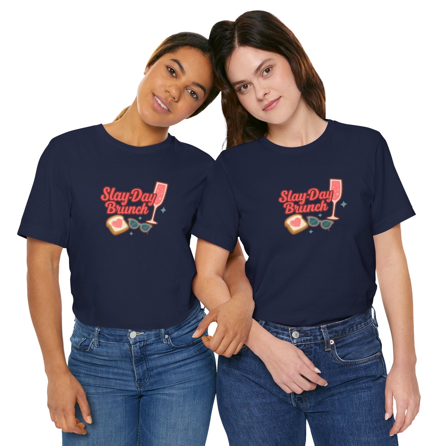 Slay-Day Brunch Unisex Tee - Fun & Stylish Short Sleeve Shirt for Brunch Lovers