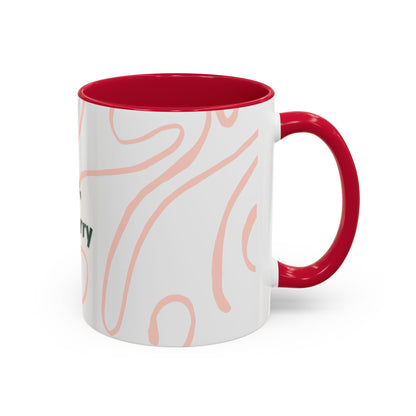 Colorful Motivational Mug - 'Lucky to Lose, Pretty to Worry' - Perfect Gift for Dreamers and Creatives