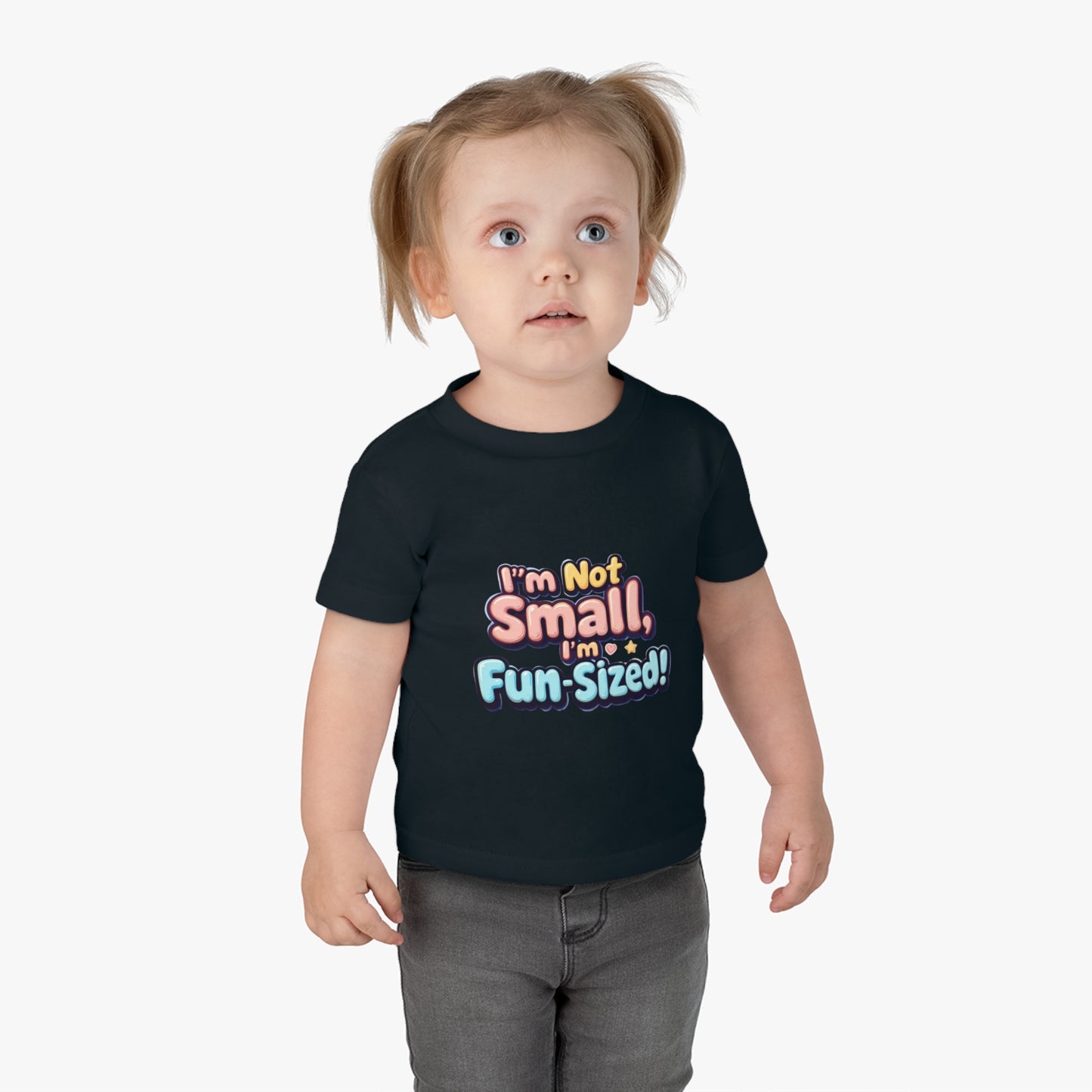 Playful T-Shirt for Little Personalities  || Comfy Cotton Tee with Witty Message ||  Kids' Fashion: Small but Mighty - Perfect for Playtime and Gifts!