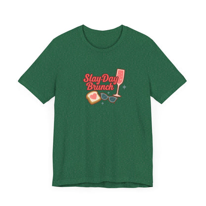 Slay-Day Brunch Unisex Tee - Fun & Stylish Short Sleeve Shirt for Brunch Lovers