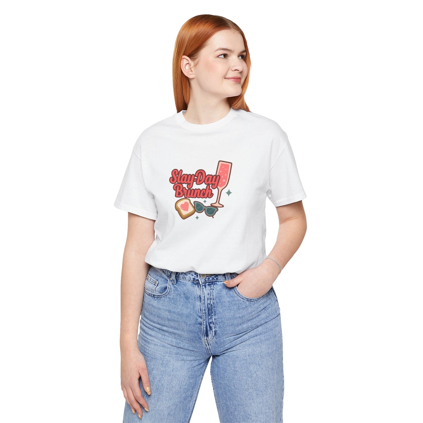 Slay-Day Brunch Unisex Tee - Fun & Stylish Short Sleeve Shirt for Brunch Lovers