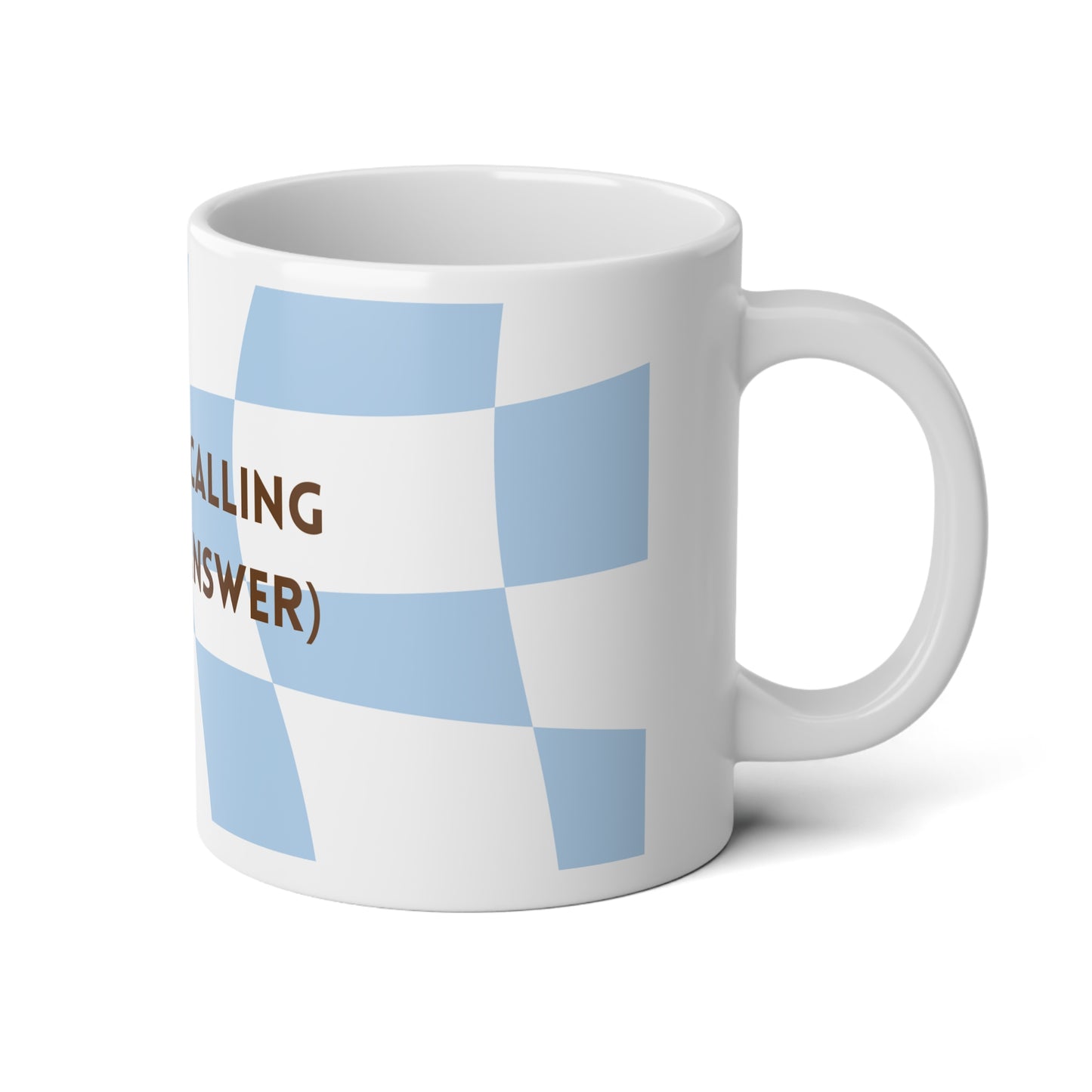 Soft Life Jumbo Mug - 20oz Coffee Cup for Daily Inspiration